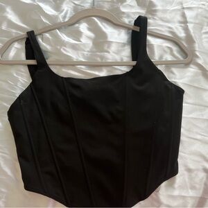 Black Corset Top